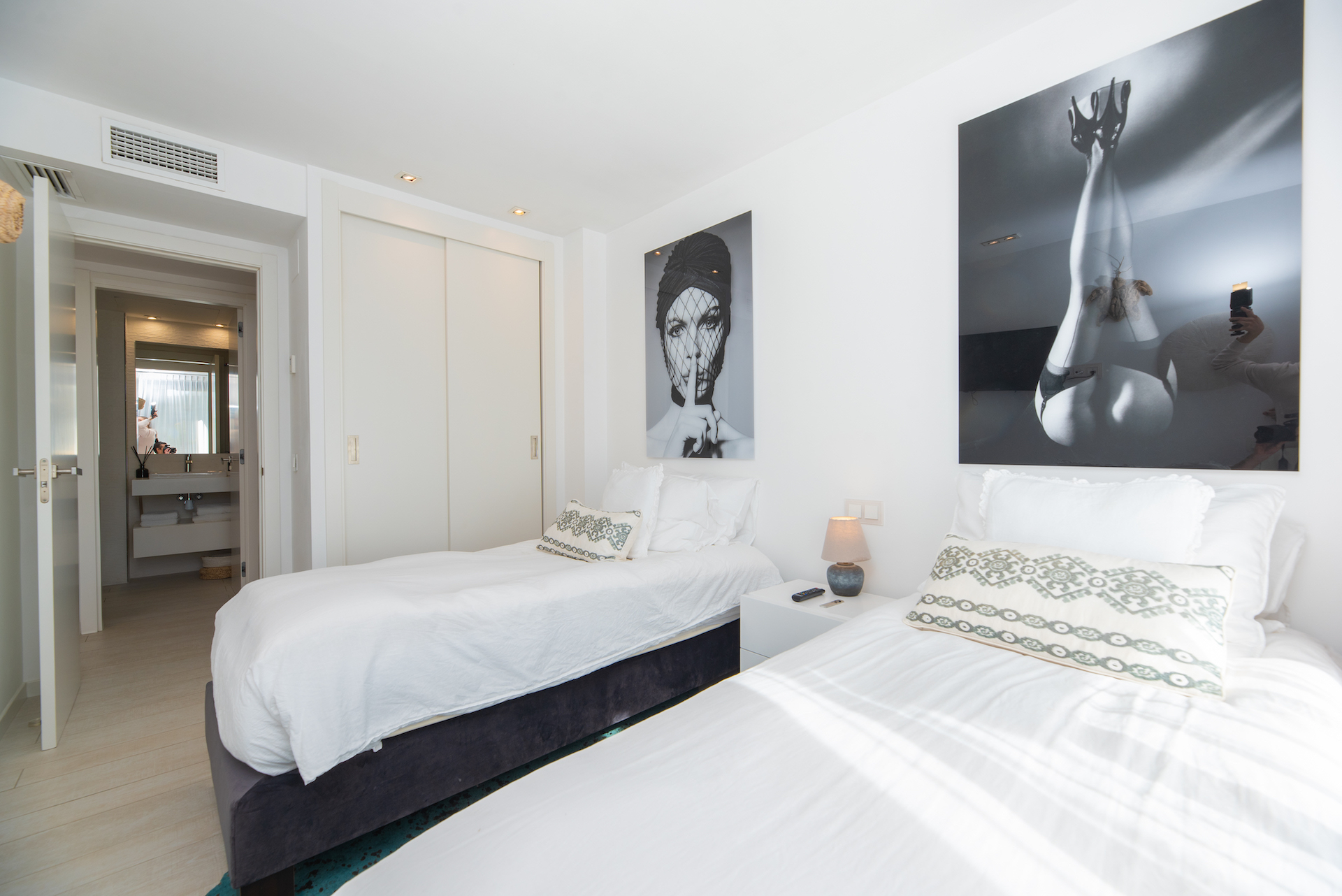 Resa Estates apartment for sale in Ibiza marina botafoch modern bedroom 3.jpg